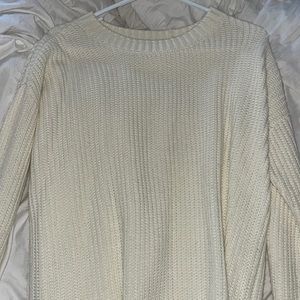Size Large SO sweater - cream